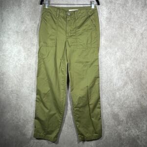 Levi's '94 Baggy Jeans Womens Size 25 Green Denim Straight‎ Mid Rise Pockets